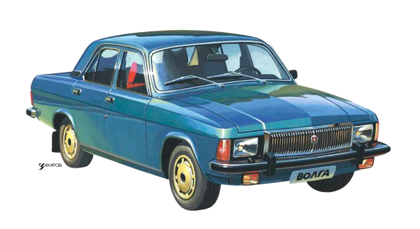 Дефлектор капота на ГАЗ 3102