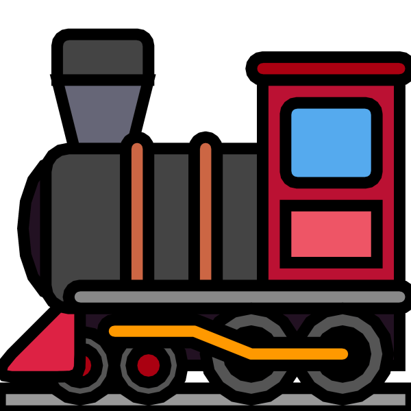 ЭМОДЖИ паровозик