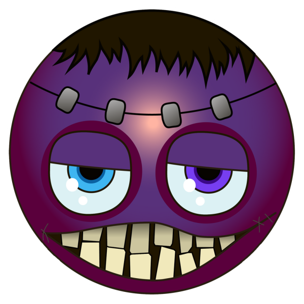 Смайлик чудовище