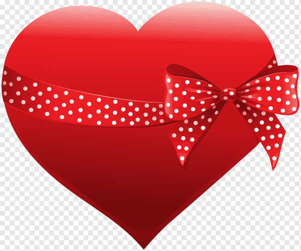 Сердце с бантиком