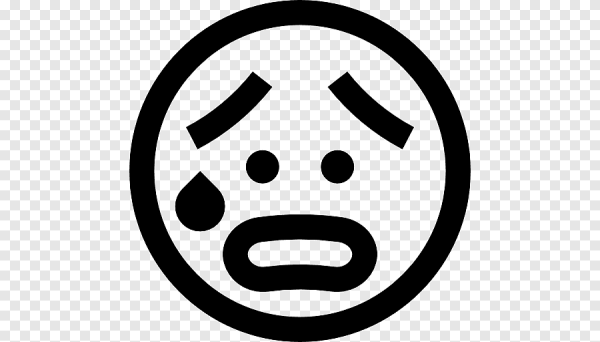 Пиктограмма Смайл тревога