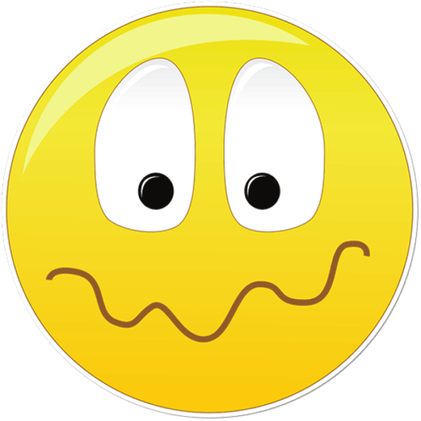 Смайлик волнение