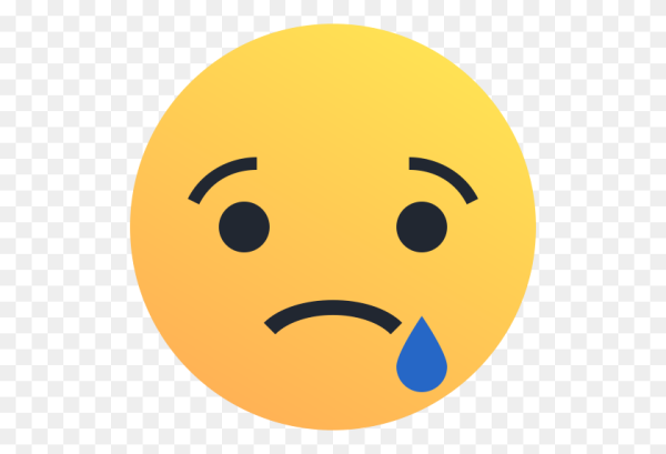 Эмодзи расстроенный
