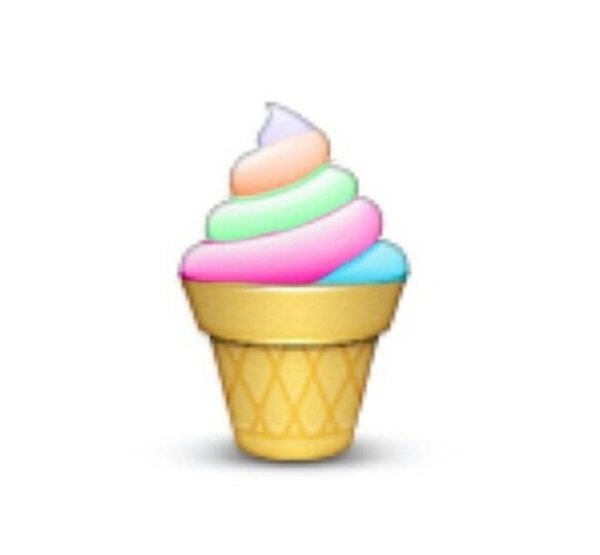 Смайлик с мороженым