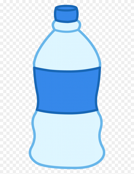 Бутылка воды мультяшная