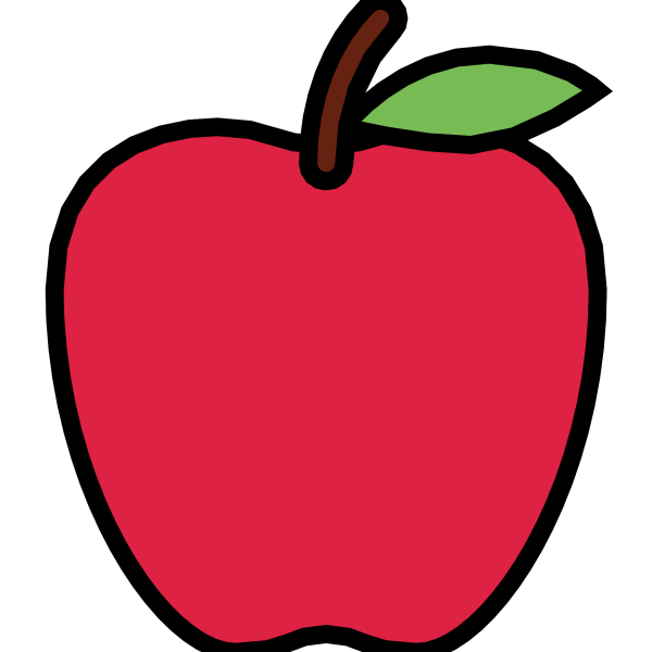 Стикер яблочко
