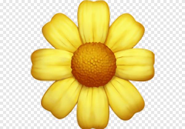 Смайлик цветочек на айфоне