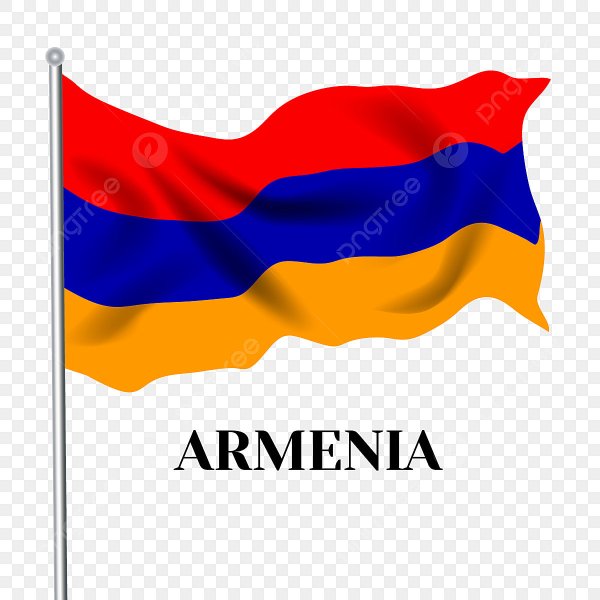 Армянский флаг вектор