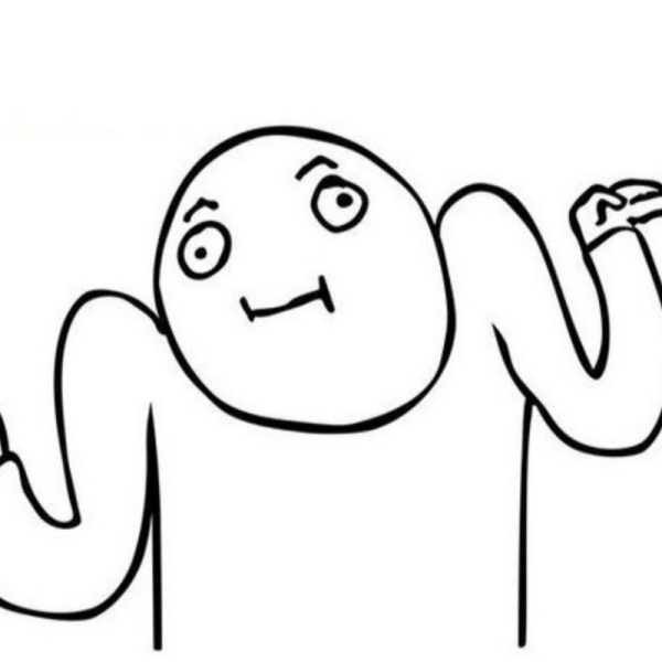 Мем пожимает плечами