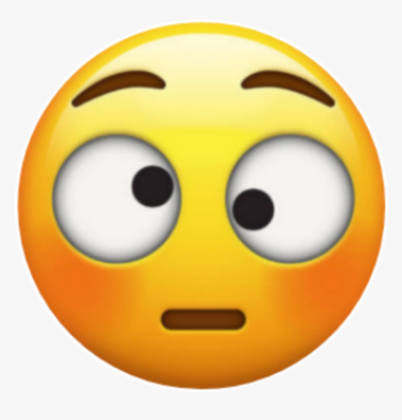 Смайлик с закатанными глазами