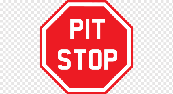 Пит стоп знак