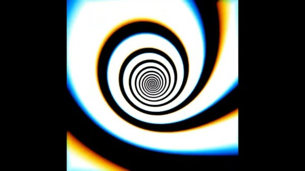 Крутящаяся спираль для зрения