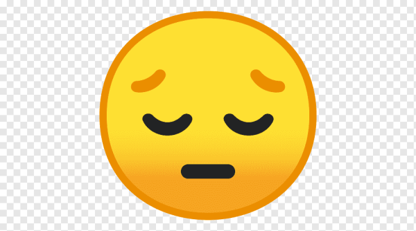 Грустный смайлик андроид