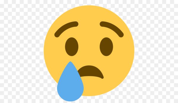 Эмодзи Плачущий смайлик