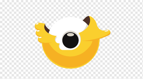 Emoji птица желтая