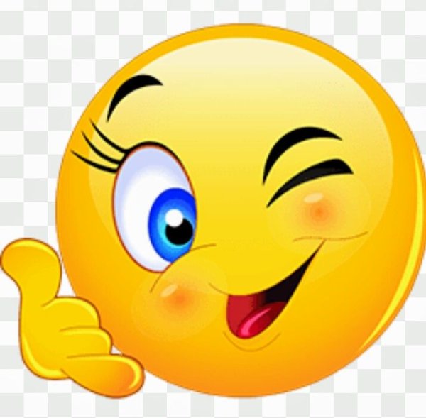 Моргающий смайлик