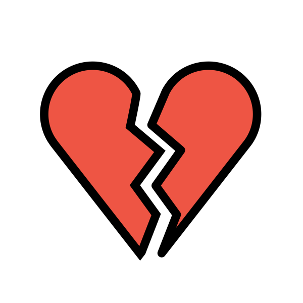 Разбитое сердечко