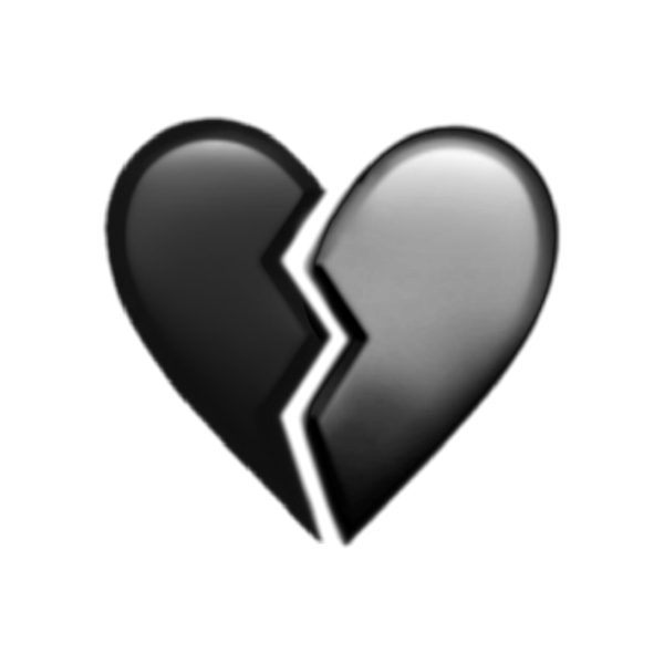 Разбитое сердце смайлик