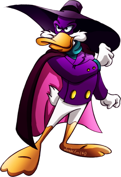 Черный плащ Darkwing Duck