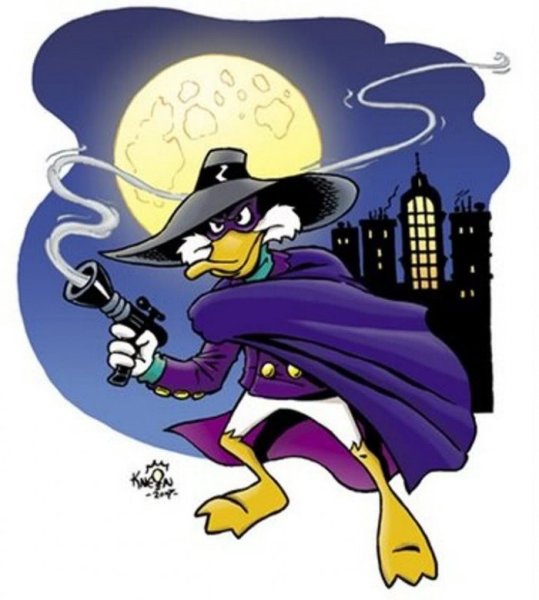 Черный плащ Darkwing Duck