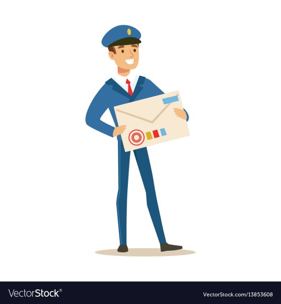 Почтальон мультяшка