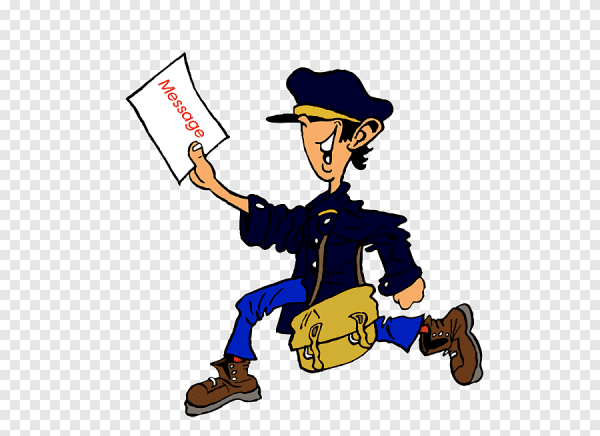 Девочка почтальон