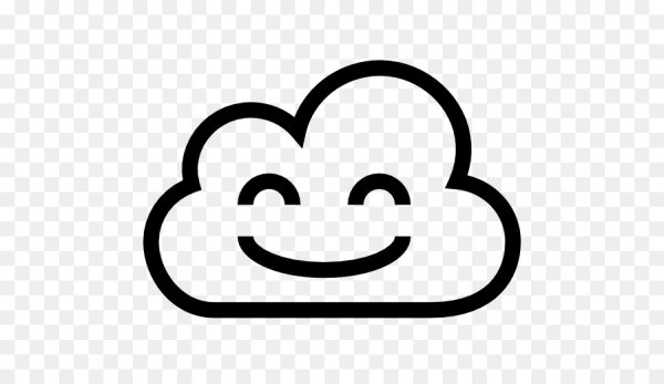 Облако улыбается