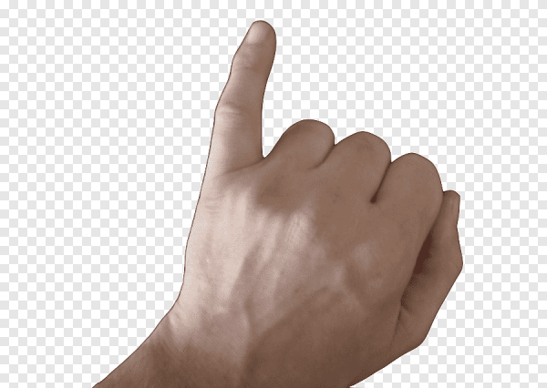 Вытянутый мизинец