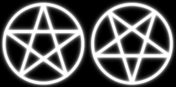 Знак звезда в круге