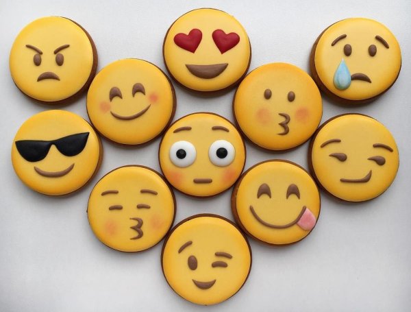 "Смайлик", пряник имбирный