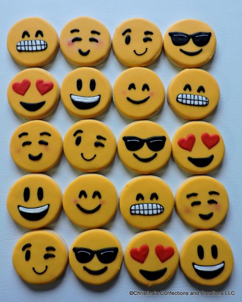 Пряники смайлики