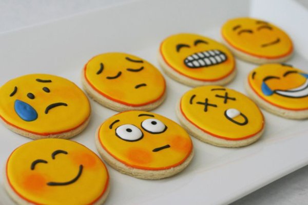 Печеньки с рожицами