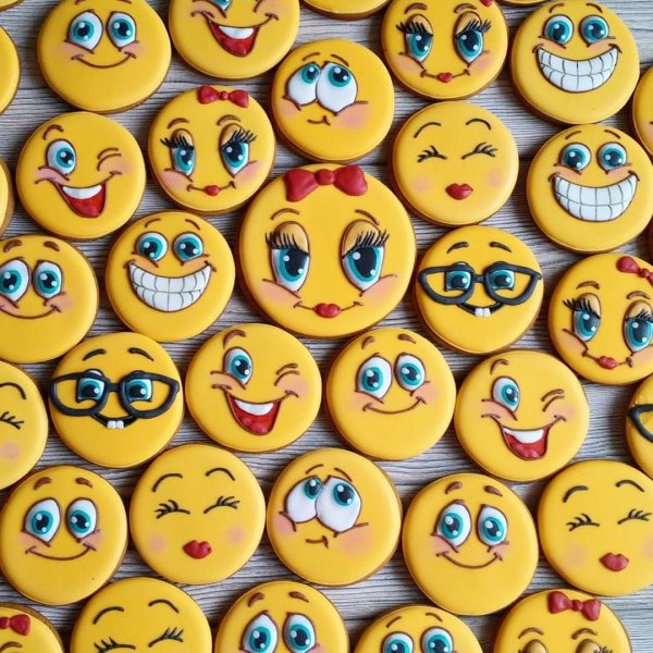 Пряники смайлики