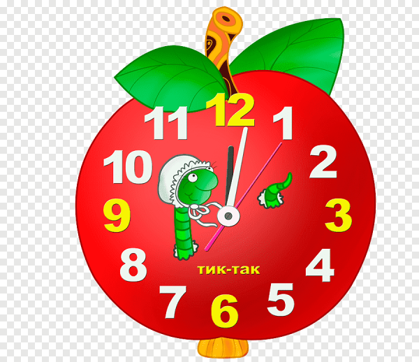 Часы мультяшки