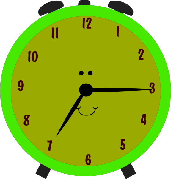 Часы мультяшный