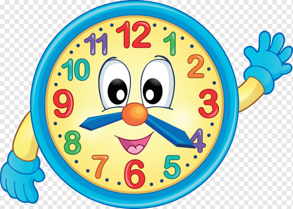 Сказочные часы со стрелками