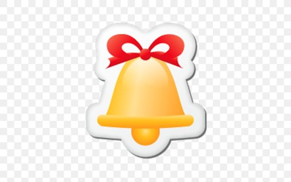 Смайлик с колокольчиком