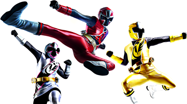 Красный рейнджер рисунок