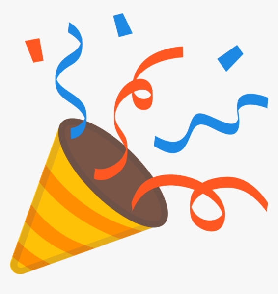 Хлопушка стикер