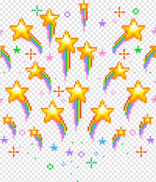 Разноцветные звездочки