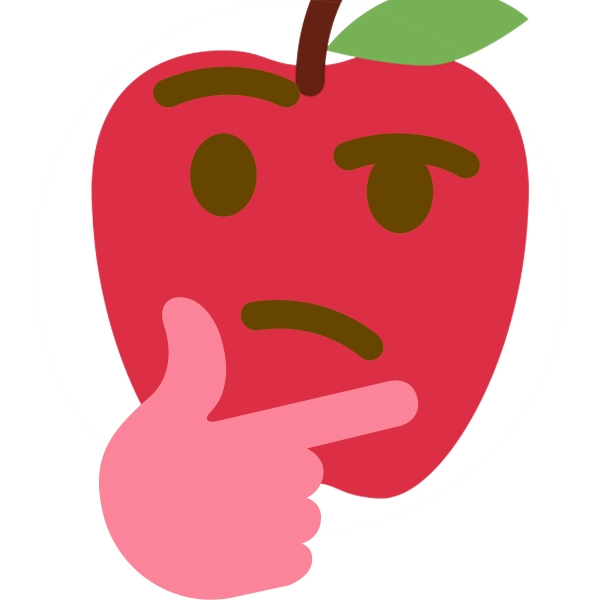 Стикеры ВК яблоко