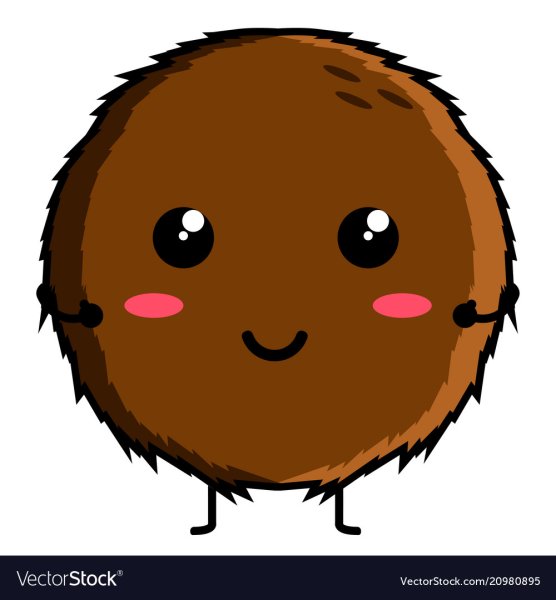 Кокос смайлик айфон