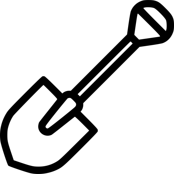 Лопата svg