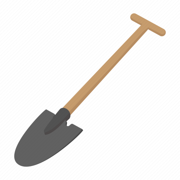 Лопата Flat Design