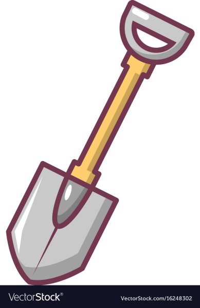 Снеговая лопата вектор