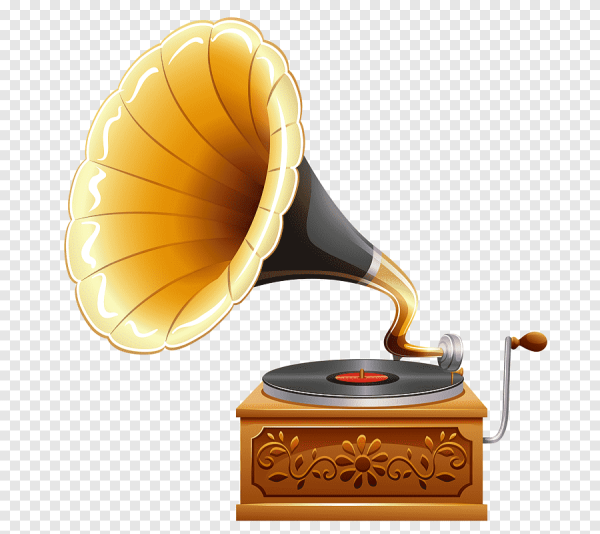 Дети у граммофона