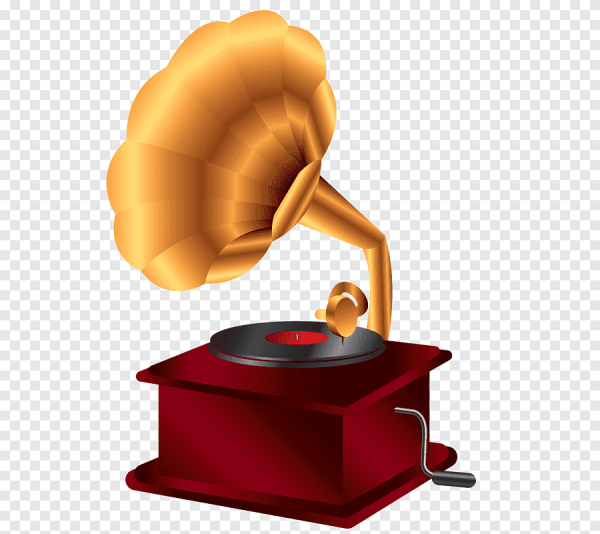 Дети с патефоном