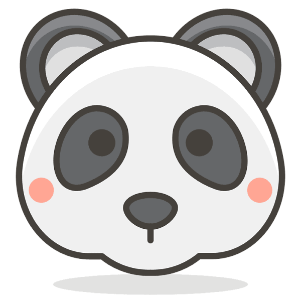 Смайлик Панда
