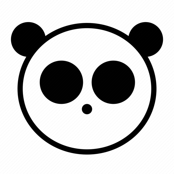 ЭМОДЖИ без фона панды