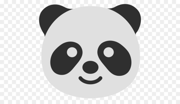 Голова панды